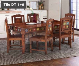 TILE DINING 6 SEATER